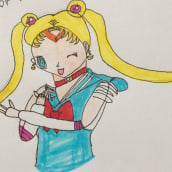 Sailor moon. Un proyecto de Ilustración tradicional de yomery77 - 01.04.2023