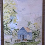 Johnson's Shed - Watercolor. Fine Arts, and Watercolor Painting project by Charles Byrd - 04.20.2023