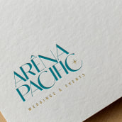 ARÊNA PACIFIC Branding. Un proyecto de Dirección de arte, Br, ing e Identidad, Diseño gráfico y Diseño de logotipos de Sara Bercebal - 01.05.2023
