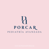 Porcar Pediatría 2023 // Vinilos y Señalética​. Un proyecto de Diseño y Diseño gráfico de Eva Pitarch Chavarrias - 04.05.2023