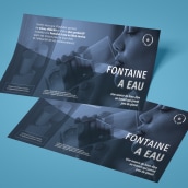 Fontaine A Eau. Design, Advertising, Graphic Design, Creativit, Digital Marketing, Digital Design, and Communication project by Edson Abreu - 05.04.2023