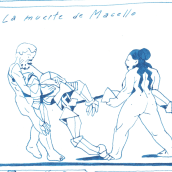 Tragedia de Macello. Traditional illustration, and Comic project by Emilio Rolandi - 05.08.2023