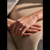 Trilliant cut engagement rings. Design Management project by Best Diamond Store - 06.01.2023