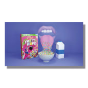 Froot Loops. Design, Advertising, 3D, and Graphic Design project by Lucía Laula Choza - 06.05.2023