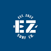 EZ Surf diseño de logotipo. Graphic Design, and Logo Design project by Fernando del Castillo - 07.31.2022
