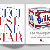 Special Issue Warhol Télérama. Motion Graphics project by Serge Ricco - 06.19.2023
