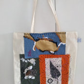 Mi proyecto del curso: Bordado: reparación de prendas. Fashion, Embroider, Sewing, DIY, Upc, cling, and Textile Design project by Tania Garcia Alvarado - 06.25.2023