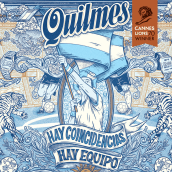 Diseño e ilustración para cerveza Quilmes / Edición mundial Qatar 2022 🍺🇦🇷. Design, Traditional illustration, Advertising, Br, ing, Identit, Character Design, Fine Arts, Graphic Design, Packaging, Creativit, and Drawing project by Emi Renzi - 10.31.2022