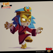 Fang (Skin Supercellmake). Character Design project by Jose A. Pérez - 06.29.2023
