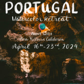 Portugal Watercolor Retreat 2024. Educação, Eventos, Artes plásticas, Paisagismo, e Pintura projeto de Ana Victoria Calderon - 05.07.2023
