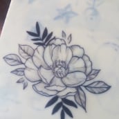 Mi proyecto del curso: Tatuaje para principiantes. Un proyecto de Ilustración tradicional y Diseño de tatuajes de steven ruiz velasquez - 30.07.2023