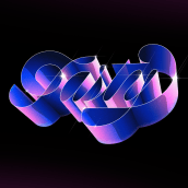 Letters tasty!. Un proyecto de Lettering digital, Lettering 3D, H y lettering de Jonathan Ortiz - 02.09.2023