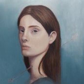 Meu projeto do curso: Introdução ao retrato realista a óleo. Un proyecto de Bellas Artes, Pintura, Ilustración de retrato y Pintura al óleo de Soraya Marx - 03.08.2023