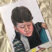 Meu projeto do curso: Caderno de retratos: explore o rosto humano. Sketching, Drawing, Portrait Drawing, Artistic Drawing, and Sketchbook project by Giovanna Segeti - 09.10.2023