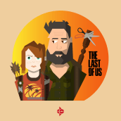The Last of Us. Ilustração tradicional e Ilustração vetorial projeto de Javier Gracia - 09.01.2015