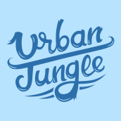 Urban Jungle. Design gráfico, Lettering e Ilustração vetorial projeto de Andreu Martorell - 14.09.2023