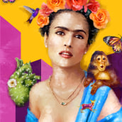 "La otra Frida" Ein Projekt aus dem Bereich Digitale Illustration von Paul Martínez - 30.06.2021