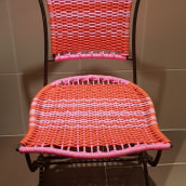 Il mio progetto del corso: Tecniche di intreccio con corda per sedute colorate. Design, Arts, Crafts, Furniture Design, Making, and Weaving project by Rossana - 09.21.2023