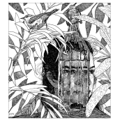 Botella. Traditional illustration, Portrait Illustration & Ink Illustration project by Leonardo Gauna - 10.25.2023