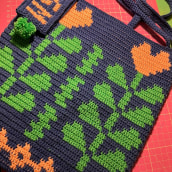 Mi proyecto del curso: Diseño de patrones en crochet: encuentra tu propio estilo. Accessor, Design, Fashion, Pattern Design, Fiber Arts, DIY, Crochet, and Textile Design project by Aguadementa - 10.27.2023