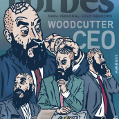 Forbes,Spain. Digital Illustration project by woodcutter Manero - 11.02.2023