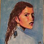 My project for course: Expressive Oil Portraiture: Explore the Alla Prima Technique. Un projet de Beaux Arts, Peinture, Illustration de portrait , et Peinture à l'huile de Ismini Mylona - 04.12.2023