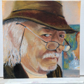 Mein Kursprojekt: Realistisches Ölporträt: Details und Ausdruck . Artes plásticas, Pintura, Ilustração de retrato, e Pintura a óleo projeto de Gaby - 19.12.2023