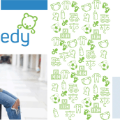 Branding Kidstdy. Un proyecto de Diseño, Publicidad, Br, ing e Identidad y Diseño gráfico de Daniela Abigail Rodriguez - 19.12.2023