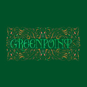 Greenpoint. Calligraph, Lettering, Digital Lettering, H, Lettering, Calligraph, St, and les project by Rick Redznak - 12.24.2023