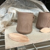 My project for course: Stamp Making for Textured Pottery. Arts, Crafts, Fine Arts, Decoration, Ceramics, and DIY project by cmturney - 01.08.2024