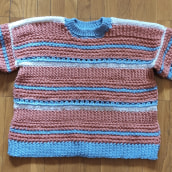 Mi proyecto del curso: Prendas a crochet llenas de color y textura. Fashion, Fashion Design, Fiber Arts, Crochet, and Textile Design project by elenaazpeha - 01.09.2024