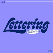 Lettering Collection 2023. Design, Tipografia, Lettering, Design de logotipo, Ilustração digital, H, e Lettering projeto de Andrés Henao - 30.11.2023