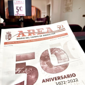 Periódico Área Campo de Gibraltar: Especial 50 aniversario de Castellar de la Frontera. Un proyecto de Diseño editorial y Diseño gráfico de hajar Dai - 01.06.2022