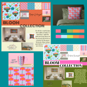 Mi proyecto del curso: Diseño de patrones para artículos del hogar. Un proyecto de Diseño gráfico, Diseño de producto, Pattern Design e Ilustración digital de Alexandra Salazar-Jackson - 17.12.2023