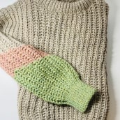 Mi proyecto del curso: Crochet: crea prendas con una sola aguja. Un proyecto de Moda, Diseño de moda, Tejido, DIY, Crochet y Diseño textil de Regina - 25.01.2024