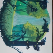 Mi proyecto del curso: Pintura de paisajes atmosféricos con gouache. Ilustração tradicional, Pintura, e Pintura guache projeto de Paty Monsell - 30.01.2024
