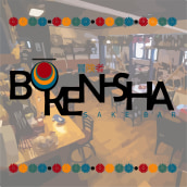 BOKEN - SHA sake bar. Un proyecto de Br, ing e Identidad, Diseño gráfico y Diseño de logotipos de Angélica Chávez - 01.02.2024