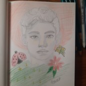 Mi proyecto del curso: Sketchbook de retrato: explora el rostro humano. Un proyecto de Bocetado, Dibujo, Dibujo de Retrato, Dibujo artístico y Sketchbook de pachecograciela124 - 06.02.2024