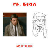 More Mr Bean. Un proyecto de Cómic, Ilustración digital y Dibujo digital de Tomas - 20.02.2024