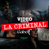 Video Musical La Criminal. Publicidade, Fotografia, Cinema, Vídeo e TV, e Design gráfico projeto de Michael Ramos - 05.03.2023