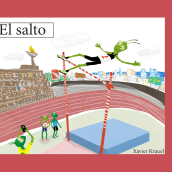 Mi proyecto del curso: El cómic es otra historia EL SALTO. Fine Arts, Comic, Drawing, Stor, board, and Narrative project by Xavier Krauel - 03.23.2024