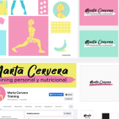 Branding para Marta Cervera. Un proyecto de Br, ing e Identidad e Ilustración digital de Luis de Bobes - 03.04.2024
