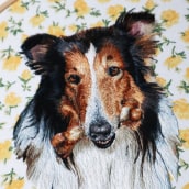 Lassie. Fine Arts, and Embroider project by Santo Cielo - 02.02.2024