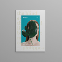 Oculto mag. Un progetto di Direzione artistica, Design editoriale e Graphic design di Pablo Abad - 12.01.2015