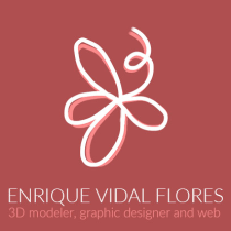 Mi portfolio personal con todos mis trabajos. Design, 3D, Design de personagens, Design de jogos, Design gráfico, e Web Design projeto de Enrique Vidal Flores - 27.01.2015