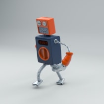 Proyecto: Robot Voltimetro. Un proyecto de Animación de Omar Rommel Tejada Pereyra - 18.08.2015