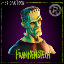 Proyecto Final del Curso - Busto de Superman, Busto de Frankenstein y Busto de Malefica. 3D projeto de Ricardo Montero de Espinosa - 28.07.2015