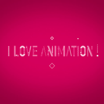 I Love Animation. Un projet de Motion design de Borja Alami Vidal - 21.12.2015
