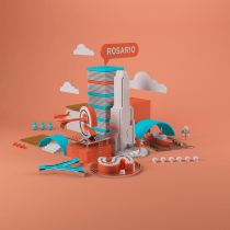 Yes. Rosario. Perdiendo el miedo al 3D. Un proyecto de Diseño de Juan Manuel - 13.05.2016
