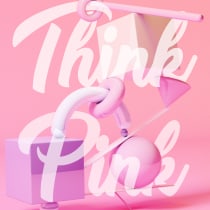 Think Pink !. 3D project by ballache3 - 01.19.2017
